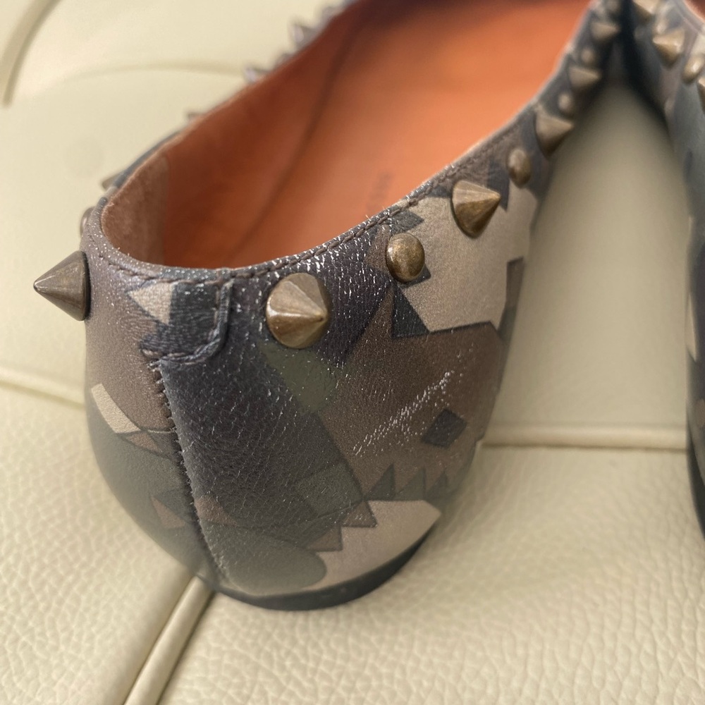 MARC by Marc Jacobs Studded Mouse Ballerina Flat, Camouflage - Picture 7 of 8